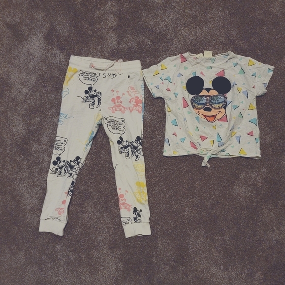 Disney Other - Disney Mickey Mouse Pant and Shirt